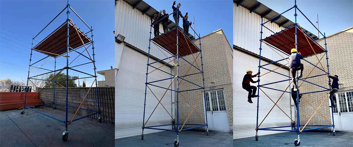 چهارپایه صنعتی یا داربست معمولی برای پروژه‌های کوچک؟