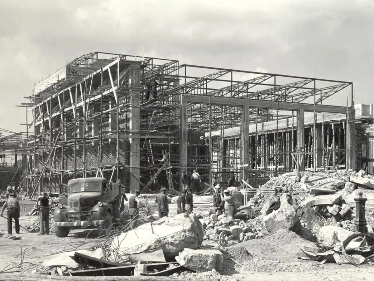 How Postwar Reconstruction Transformed the Global Scaffolding Industry
